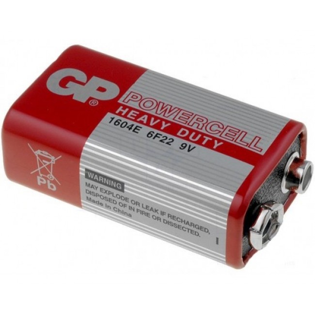 Baterija GP 1604E (6F22, 9V) KRONA