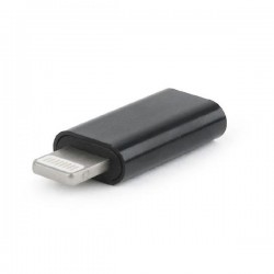 Gembird USB Type-C adapter (CF/8 pin M), black
