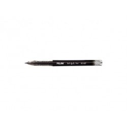 Gelio rašiklis Milan, 0.7mm, juodas, rašymo linija 950m 