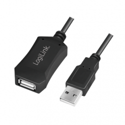 Logilink | USB 2.0 repeater 5m | USB-A to USB-A USB A male | USB A female