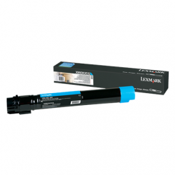 Lexmark X950X2CG | X95x Cyan Extra High Yield Toner Cartridge (22K) | Cartridge | Cyan