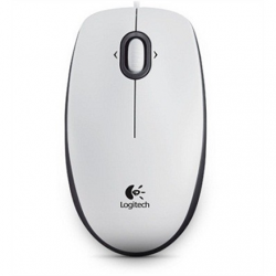 Logitech | B100 | Portable Optical Mouse | White