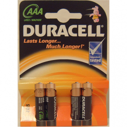 Duracell | AAA/LR03 | Alkaline Basic MN2400 | 4 pc(s)