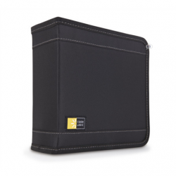 Case Logic | CD Wallet | 32 discs | Black | Nylon | Wallet holds 32 CDs or 16 with liner notes;Patented ProSleeves® provide ultra protection by keeping dirt away to prevent scratching of delicate CD surface;Durable outer material resistant to abrasion;