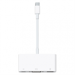 Apple | USB-C Digital VGA Multiport Adapter | MJ1L2ZM/A | White | USB C | USB C, VGA, USB A