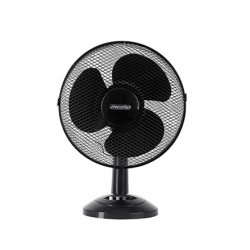 Mesko | Fan | MS 7309 | Table Fan | Black | Diameter 30 cm | Number of speeds 3 | Oscillation | 40 W | No