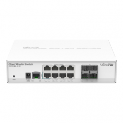MikroTik | Switch | CRS112-8G-4S-IN | Managed L3 | Desktop | 1 Gbps (RJ-45) ports quantity 8 | SFP ports quantity 4 | 12 month(s)