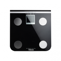 Svarstyklės Tristar | Electronic | Maksimalus svoris (talpa) 150 kg | Tikslumas 100 g | Kūno masės indekso (KMI) matavimas | Black