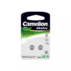 Camelion | AG10/LR54/LR1130/389 | Alkaline Buttoncell | 2 pc(s)