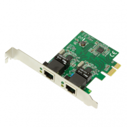 Logilink PC0075, 2-port Gigabit PCI Express network card Logilink | 2 x Gigabit Lan (RJ 45) | Lan card