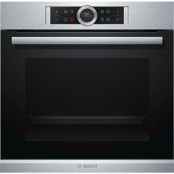 Bosch Oven HBG672BS1 71 L, Multifunctional, Pyrolysis, Rotary and electronic, Height 60 cm, Width 60 cm, Stainless steel