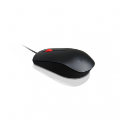 Lenovo Essential USB Wired Mouse, 1600 DPI, 1.8 m, 3 Buttons, Black Lenovo | Essential USB Mouse | Optical sensor | wired | Black