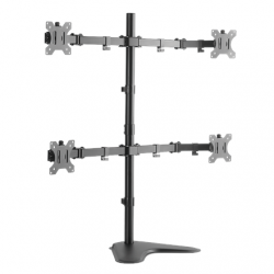 Logilink BP0046 Quad Monitor Desk Stand 13"-32'' Logilink | Desk Mount | BP0046 | 13-32 " | Maximum weight (capacity) Carrying capacity of each arm: Max. 8 kg  kg | Black