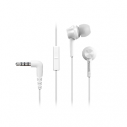 Panasonic | Canal type | RP-TCM115E-W | Wired | In-ear | Microphone | White