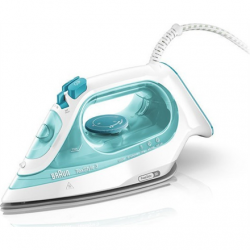 Braun | SI 3041 TexStyle | Steam Iron | 2350 W | Water tank capacity 270 ml | Continuous steam 45 g/min | Steam boost performance 180 g/min | Turquoise