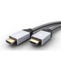 Goobay 75053 HighSpeed HDMI™ connection cable with Ethernet, 1m Goobay | HDMI™ male (type A) | HDMI to HDMI | 1 m