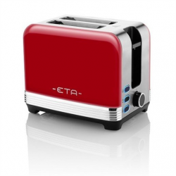 ETA | Storio Toaster | ETA916690030 | Power 930 W | Housing material Stainless steel | Red