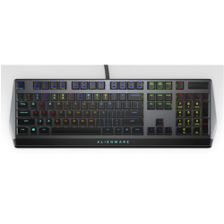 Dell | English | Numeric keypad | AW510K | Mechanical Gaming Keyboard | Alienware Gaming Keyboard | RGB LED light | EN | Dark Gray | Wired