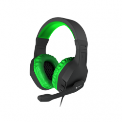 GENESIS ARGON 200 Gaming Headset, On-Ear, Wired, Microphone, Green | Genesis | ARGON 200 | Wired | On-Ear