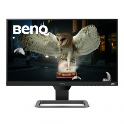 Benq | LED Monitor | EW2480 | 23.8 " | IPS | FHD | 16:9 | 75 Hz | 5 ms | 1920 x 1080 | 250 cd/m² | HDMI ports quantity 3 | Black-Metallic Grey | Warranty  month(s)