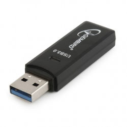 Compact USB 3.0 SD card reader, Blister
