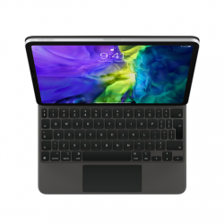 Apple | Magic Keyboard for iPad Air (4th,5th generation) 11-inch iPad Pro (all gen) | Black | Compact Keyboard | Wireless | SE | USB-C