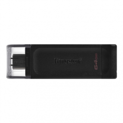 Kingston | DataTraveler 70 | 64 GB | USB-C | Black