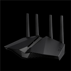 Asus | Router | RT-AX82U | 802.11ax | 574 + 4804 Mbit/s | 10/100/1000 Mbit/s | Ethernet LAN (RJ-45) ports 4 | Mesh Support Yes | MU-MiMO Yes | 3G/4G data sharing | Antenna type External | 1 x USB 3.2 Gen 1 | month(s)