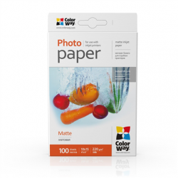 PM2201004R | White | 220 g/m² | 10 x 15 cm | Matte Photo Paper