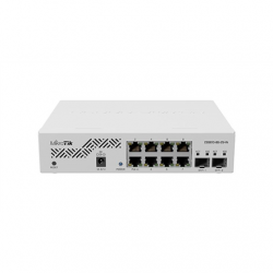 MikroTik | Cloud Router Switch | CSS610-8G-2S+IN | Web managed | Rackmountable | 10/100 Mbps (RJ-45) ports quantity | 1 Gbps (RJ-45) ports quantity 8 | SFP+ ports quantity 2 | Power supply type