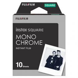 Fujifilm Instax Square Monochrome (10pl) Instant Film Quantity 10 86 x 72 mm Image area: 62 × 62 mm