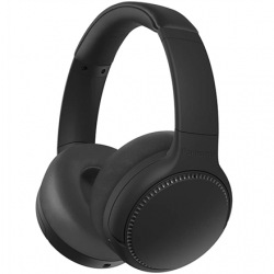 Panasonic | RB-M500BE-K | Deep Bass Wireless Headphones | Wireless | Over-ear | Microphone | Wireless | Black