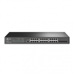 TP-LINK | JetStream L2 Switch | TL-SG3428 | Web Managed | Rackmountable | 1 Gbps (RJ-45) ports quantity | SFP ports quantity 4 | SFP+ ports quantity | PoE ports quantity | PoE+ ports quantity | Power supply type Single | month(s)