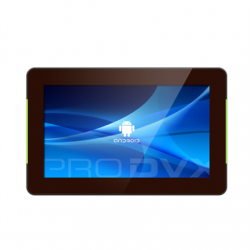 ProDVX APPC-7XPL 7" Android Panel PC PoE LED/1024x600/240ca/Cortex A53 Octa Core RK3368H/2GB/16GB eMMC Flash/Android 8/RJ45+WiFi/VESA/Black | ProDVX | Premium Android Display | APPC-7XPL | 7 " | Landscape/Portrait | Android 8 | Cortex A53, Octa Core, RK33
