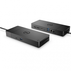 Dell WD19S Docking station, Ethernet LAN (RJ-45) ports 1, DisplayPorts quantity 2, USB 3.0 (3.1 Gen 1) ports quantity 3, HDMI ports quantity 1, 130 W, USB 3.0 (3.1 Gen 1) Type-C ports quantity 1