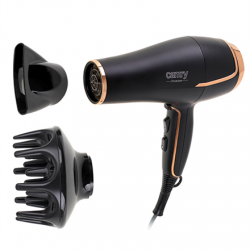 Camry | Hair Dryer | CR 2255 | 2200 W | Number of temperature settings 3 | Diffuser nozzle | Black