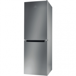INDESIT | LI7 SN1E X | Refrigerator | Energy efficiency class F | Free standing | Combi | Height 176.3 cm | No Frost system | Fridge net capacity 197 L | Freezer net capacity 98 L | 40 dB | Stainless steel
