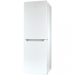 INDESIT | LI7 SN1E W | Refrigerator | Energy efficiency class F | Free standing | Combi | Height 176.3 cm | No Frost system | Fridge net capacity 197 L | Freezer net capacity 98 L | 40 dB | White