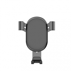 ColorWay | Metallic Gravity Holder For Smartphone | Adjustable | Clamp | Black | Fixation of the smartphone in one motion. Compact design, does not take up much space and does not obstruct the view. Soft coating, eliminates the appearance of scratches and