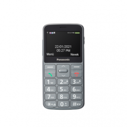 Panasonic | KX-TU160 | Easy Use Mobile Phone | Grey | 2.4 " | TFT-LCD | 240 x 320 | MB | MB | Bluetooth | USB version USB-C | Built-in camera | Main camera 0.3 MP | mAh