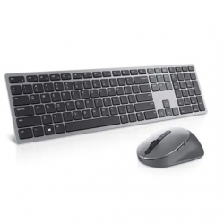 Dell Premier Multi-Device Keyboard and Mouse  KM7321W  Wireless, Batteries included, RU, Titan grey