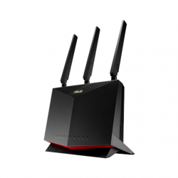 Asus | LTE Modem Router | 4G-AC86U Wireless-AC2600 | 802.11ac | 800+1733 Mbit/s | 10/100/1000 Mbit/s | Ethernet LAN (RJ-45) ports 4 | Mesh Support No | MU-MiMO Yes | 3G/4G via optional USB adapter | Antenna type  Dual-band | 1 x USB 2.0 | 36 month(s)