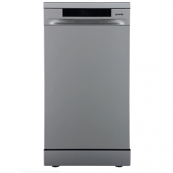 Free standing | Dishwasher | GS541D10X | Width 44.8 cm | Number of place settings 11 | Number of programs 5 | Energy efficiency class D | Display