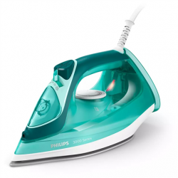 Philips | DST3030/70 | Iron | Steam Iron | 2400 W | Water tank capacity 300 ml | Continuous steam 40 g/min | Steam boost performance 180 g/min | Green