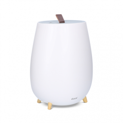Duux | Tag | Humidifier Gen2 | Ultrasonic | 12 W | Water tank capacity 2.5 L | Suitable for rooms up to 30 m² | Ultrasonic | Humidification capacity 250 ml/hr | White