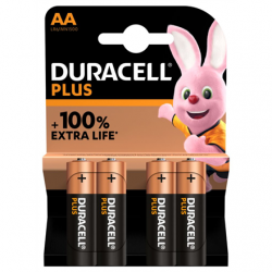 Duracell | AA | Alkaline | 4 pc(s) | Plus MN1500