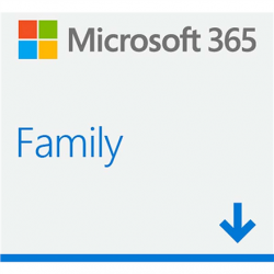 Microsoft M365 Family 6GQ-00092 ESD, 1-6 PCs/Macs user(s), Subscription, License term 1 year(s), All Languages, Premium Office Apps, 6 TB OneDrive cloud storage