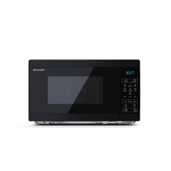 Sharp | YC-MS02E-B | Microwave Oven | Free standing | 800 W | Black