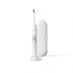 Philips | HX6877/28 | Sonicare ProtectiveClean 6100 Electric Toothbrush | Rechargeable | For adults | ml | Number of heads | White | Number of brush heads included 1 | Number of teeth brushing modes 3 | Sonic technology