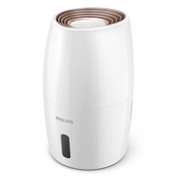 Philips | HU2716/10 | Humidifier | 17 W | Water tank capacity 2 L | Suitable for rooms up to 32 m² | NanoCloud evaporation | Humidification capacity 200 ml/hr | White